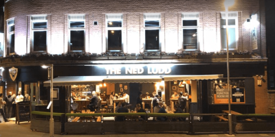 The outside of the Ned Ludd in nottingham city centre